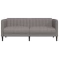 Miniatyrbillede 3 af 9: vidaXL 2-personers sofa stof gråbrun