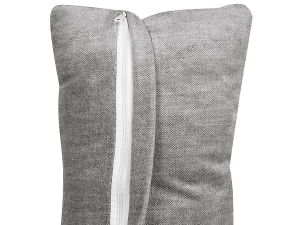 Modulsofa Grå Polyester 2 Personers Designer Blød Moderne Flyder Sofa uden Armlæn Stue Indretning Høj Kvalitet Stofsofa