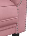 Miniatyrbillede 8 af 10: vidaXL 2-personers sofa velour lyserød