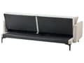 Miniatyrbillede 8 af 11: Sovesofa Beige Polyester 3 Personers Moderne Blød Sofa Sofaseng To Mands Designsofa til Værelse Stofsofa Konvertibel Klik Klak