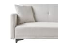 Miniatyrbillede 9 af 11: Sovesofa Beige Polyester 3 Personers Moderne Blød Sofa Sofaseng To Mands Designsofa til Værelse Stofsofa Konvertibel Klik Klak