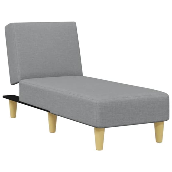 vidaXL sofasæt 2 dele stof lysegrå