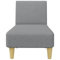 Miniatyrbillede 6 af 11: vidaXL sofasæt 2 dele stof lysegrå