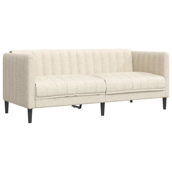 vidaXL 2-personers sofa hør