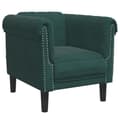 Miniatyrbillede 3 af 11: vidaXL sofasæt 3 dele velour mørkegrøn