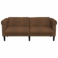 Miniatyrbillede 4 af 10: vidaXL 2-personers sofa velour brun
