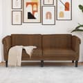 Miniatyrbillede 2 af 10: vidaXL 2-personers sofa velour brun