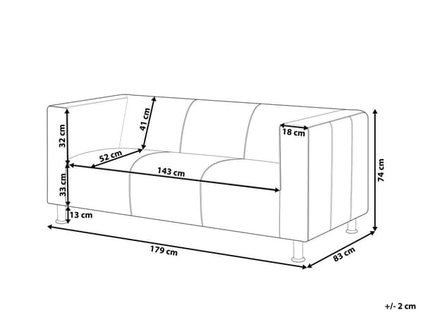 Sofa med hvidt Chenille stofbetræk til 3 personer med sølvfarvede metalben i moderne stil