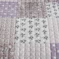 Miniatyrbillede 7 af 9: Rootz Luxurious Patchwork sengetæppe - Dyne - Dyne - Vendbart design - Kan maskinvaskes - Holdbar polyester - Fås i flere størrelser (150x200cm, 170x2