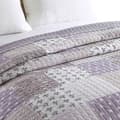Miniatyrbillede 8 af 9: Rootz Luxurious Patchwork sengetæppe - Dyne - Dyne - Vendbart design - Kan maskinvaskes - Holdbar polyester - Fås i flere størrelser (150x200cm, 170x2