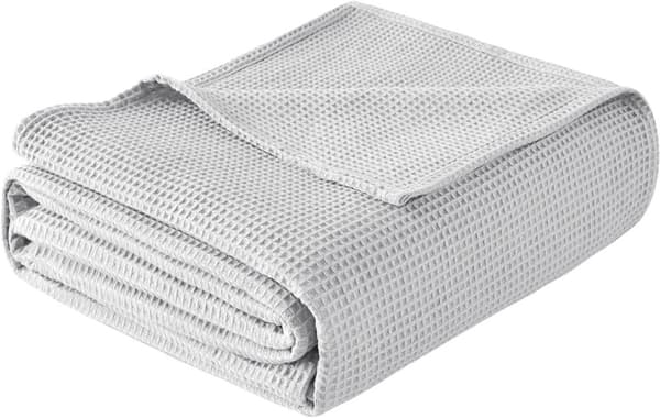 Rootz Vaffel Piqué Bomuld Sengetæppe - Dyne - Dyne - Luksuriøs, Åndbar, Holdbar - 150x200 cm, 170x210 cm, 220x240 cm, 240x260 cm