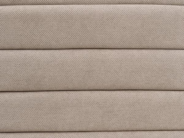 Sofa Taupe Stoff Polyester Polstring Svarte Ben 3 Seter Tykt polstret Moderne Stil Stue Møbler