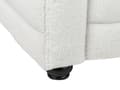 Miniatyrbillede 10 af 11: Sofa Off White Polyester 2 Personers Tyk Polstret Dyb Blød Stofsofa til Stuen Moderne Inspiration Stue Møbel Klassisk