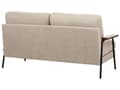 Miniatyrbild 5 av 11: Soffa Taupe Tyg Polyesterklädsel Metallben 3-sits Tjockt vadderad Klassisk stil Vardagsrumsmöbler