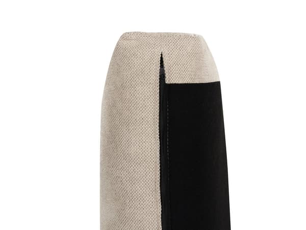 Soffa Taupe Tyg Polyesterklädsel Metallben 3-sits Tjockt vadderad Klassisk stil Vardagsrumsmöbler