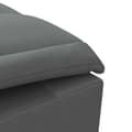 Miniatyrbild 6 av 8: vidaXL Massageschäslong med bolster mörkgrå tyg