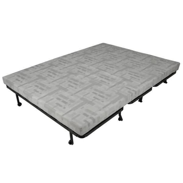 BZ JOE bänk - Ljusgrått tyg - 3 säten - L 143 x D 97 cm - Säng 140 x 190 cm
