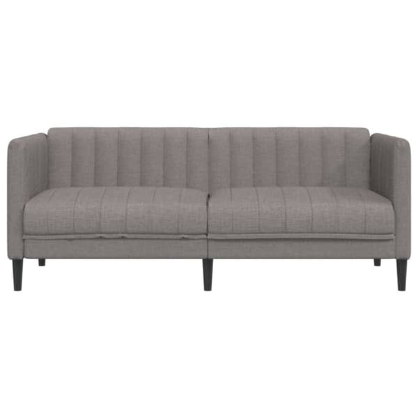 Soffa 2-sits taupe tyg