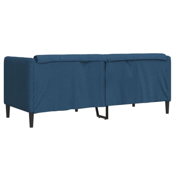 Soffa 2-sits blå tyg