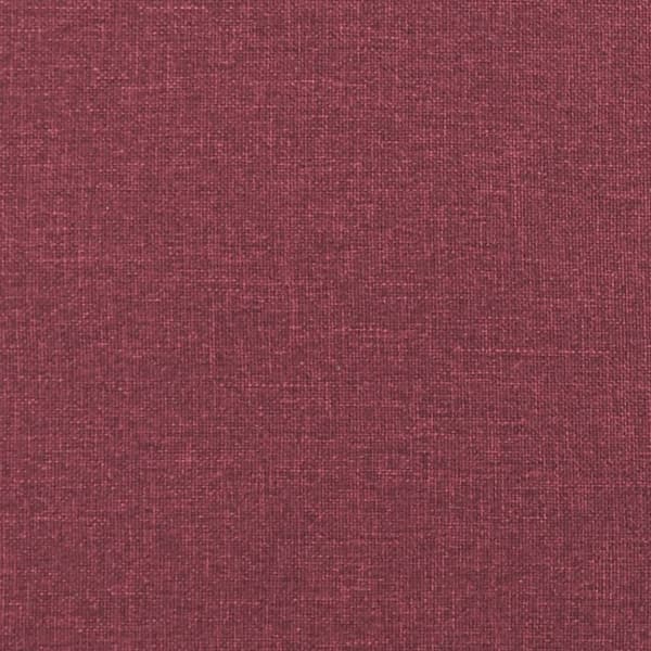 2-sitssoffa vinröd 120 cm tyg