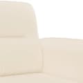 Pikkukuva 7 / 9: Soffgrupp med kuddar 3 delar Beige mikrofibertyg