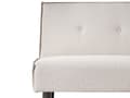 Miniatyrbilde 11 av 11: Sovesofa Lysebeige 3-seter Knappet Sete Click Clack