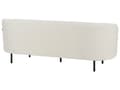 Miniatyrbillede 7 af 11: Sofa Hvid Boucle 3 Personers Tyk Polstret Dyb Blød Stofsofa til Stuen Moderne Inspiration Stue Møbel Klassisk