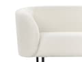 Miniatyrbillede 8 af 11: Sofa Hvid Boucle 3 Personers Tyk Polstret Dyb Blød Stofsofa til Stuen Moderne Inspiration Stue Møbel Klassisk