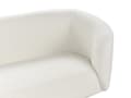 Miniatyrbillede 9 af 11: Sofa Hvid Boucle 3 Personers Tyk Polstret Dyb Blød Stofsofa til Stuen Moderne Inspiration Stue Møbel Klassisk
