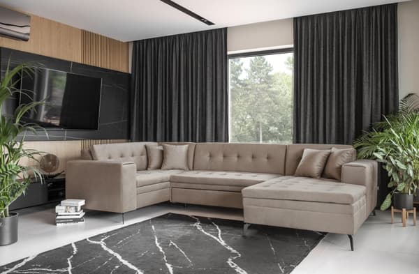 Hjørnesovesofa Lucastrato