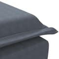 Miniatyrbild 6 av 7: vidaXL Massageschäslong med bolster mörkgrå sammet