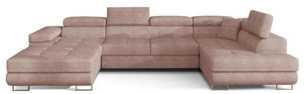 Hjørnesovesofa Sedutabella