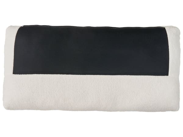 3-seters Sofa Hvit Kremfarget Boucle Kordfløyel Lyse treben Stue Moderne stil