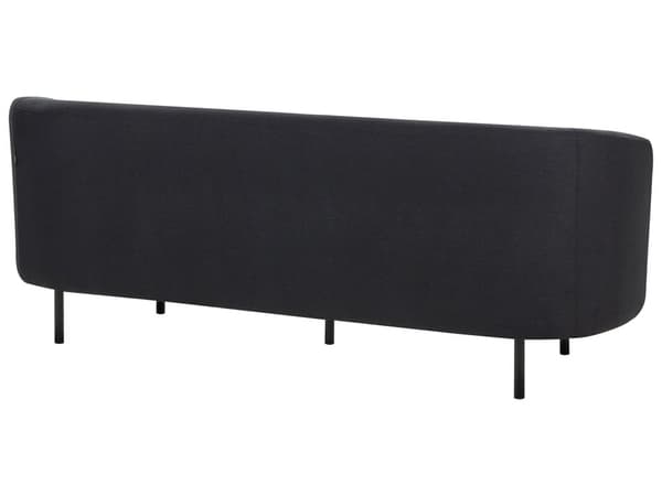 Soffa Vit Boucle Tyg 3-sits Mjuk Nubby Guld Ben Retro Glam Art Decor Style