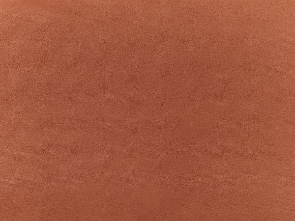 Sofa Orange Velour 2 Personers Tyk Polstret Dyb Blød Stofsofa til Stuen Moderne Inspiration Stue Møbel Klassisk