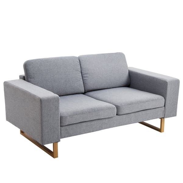 Rootz 2-personers sofa - Kompakt sofa - Loveseat - Høj komfort - Holdbar bygning - 145 cm x 82 cm x 78 cm