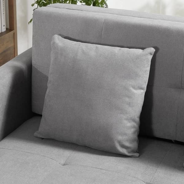 Rootz 2 pers. sovesofa med skjult opbevaring - sovesofa - sovesofa - komfort, stil, funktionalitet - 152W x 101D x 81H cm - Polycotton grå