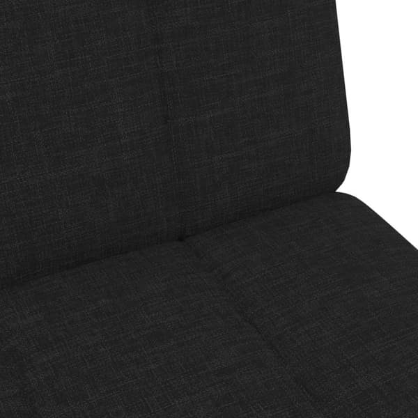 vidaXL 2-personers sovesofa med fodskammel stof stof