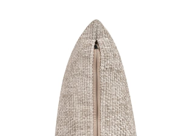 Soffa Tyg Polyester Taupe 240 cm x 120 cm x 61 cm Soffa 3-Sits Kuddar Armstöd Vardagsrum Modern Bekväm Mysig