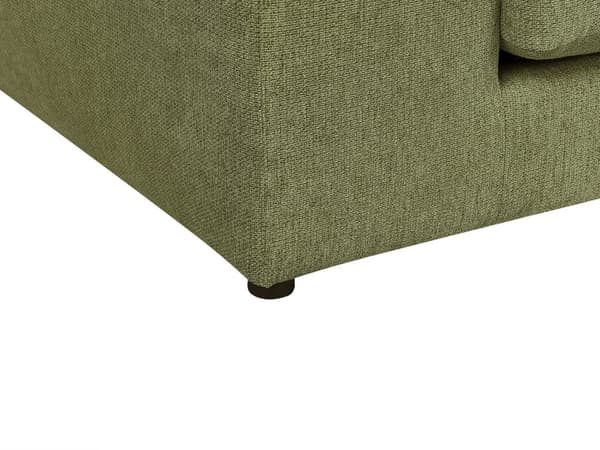 Soffa Tyg Polyester Orange 240 cm x 120 cm x 61 cm Soffa 3-Sits Kuddar Armstöd Vardagsrum Modern Bekväm Mysig