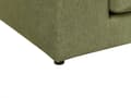 Miniatyrbild 10 av 11: Soffa Tyg Polyester Grön 240 cm x 120 cm x 61 cm Soffa 3-Sits Kuddar Armstöd Vardagsrum Modern Bekväm Mysig