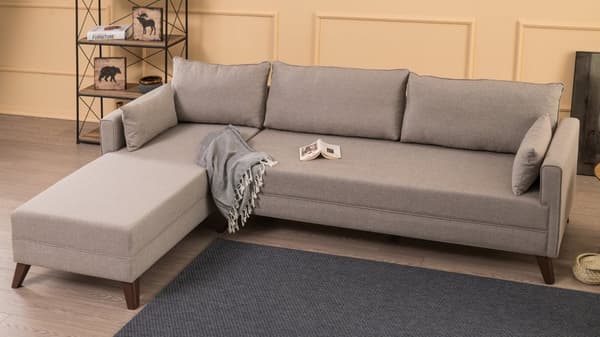 Chic Home Bea kulmasohva divaanilla 275x165 cm L, ruskea