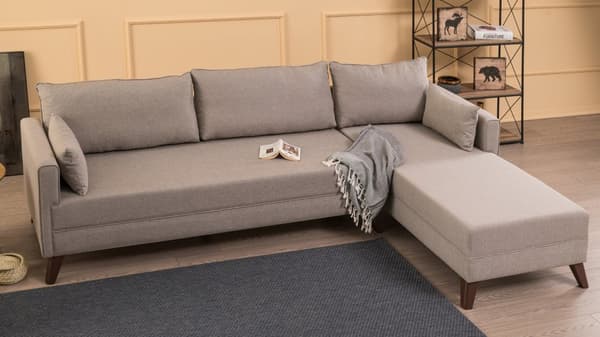 Chic Home Bea kulmasohva divaanilla 275x165 cm R, ruskea