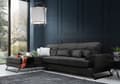 Pikkukuva 5 / 9: Chic Home Friida kulmasohva divaanilla 190x308 cm L, tummanharmaa