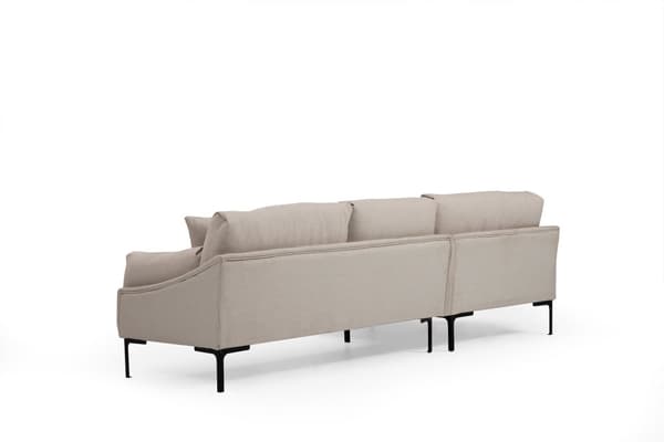 Chic Home Leila kulmasohva divaanilla 255x150 cm L, beige