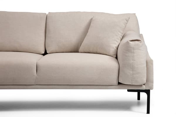 Chic Home Leila kulmasohva divaanilla 255x150 cm L, beige