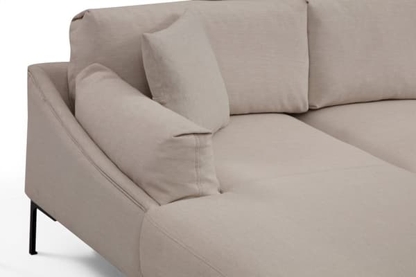 Chic Home Leila kulmasohva divaanilla 255x150 cm L, beige