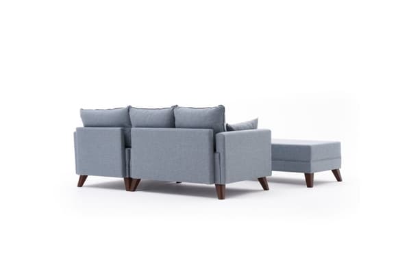 Chic Home Bea kulmavuodesohva rahilla 205x140 cm R, sininen