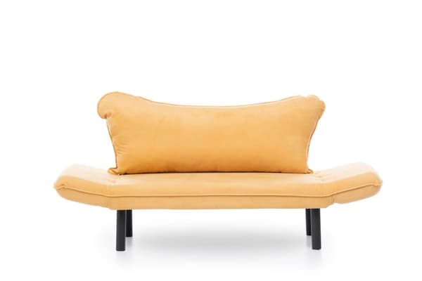 Chic Home Chloe 2-istuttava vuodesohva 140 cm, keltainen