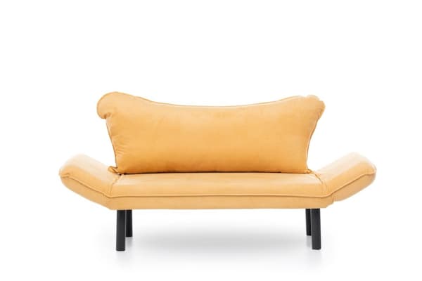Chic Home Chloe 2-istuttava vuodesohva 140 cm, keltainen